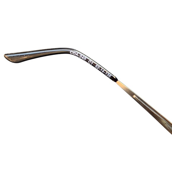 COTE D'AZUR CDA240 C1 WOMEN'S Black EYEGLASS FRAMES 52-14-135 - Picture 2 of 6